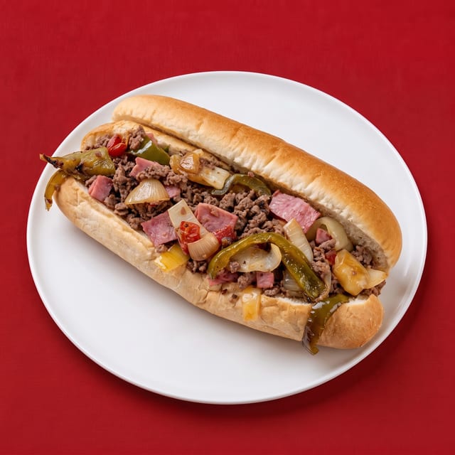 Steak Bomb Sub.