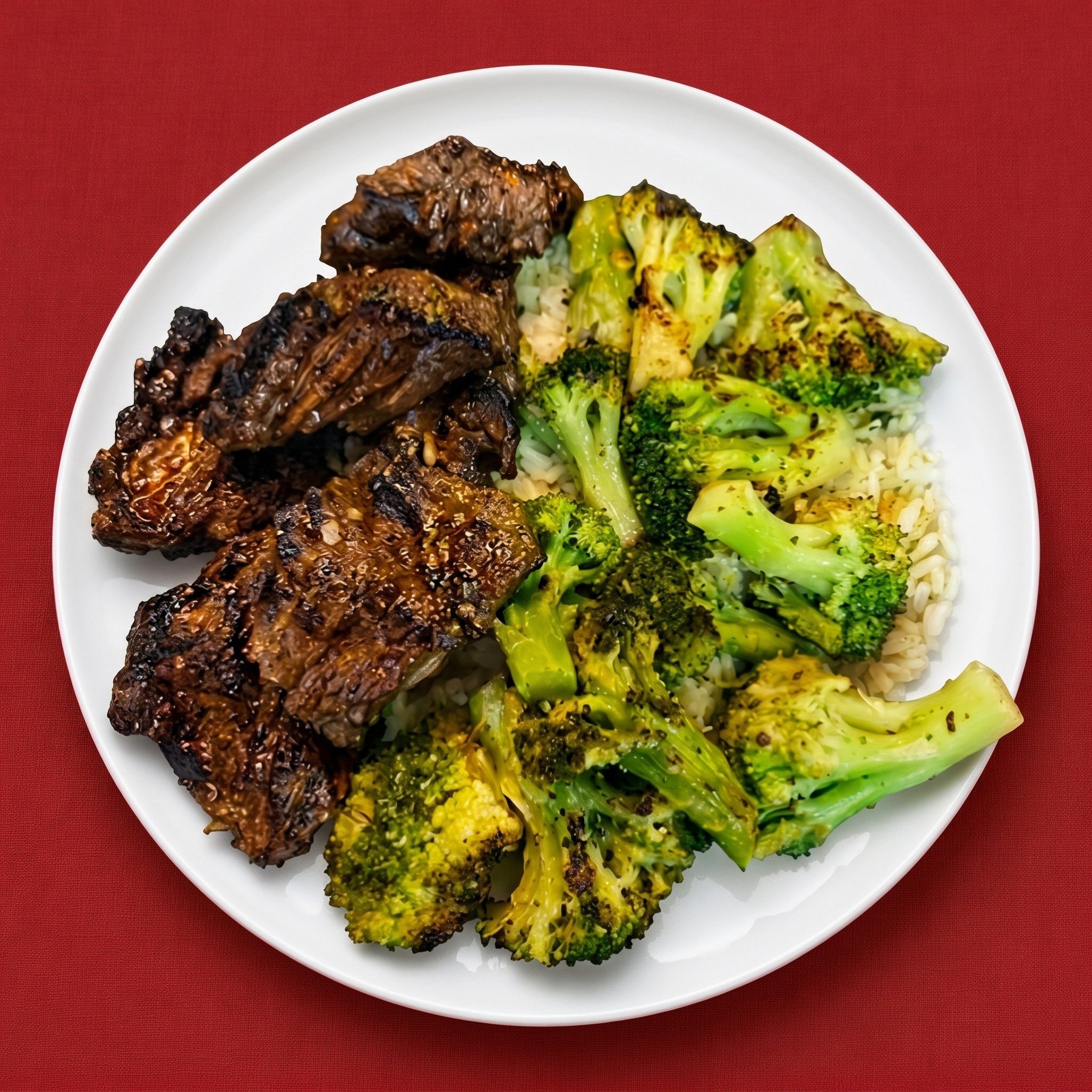 Steak Tip Dinner.