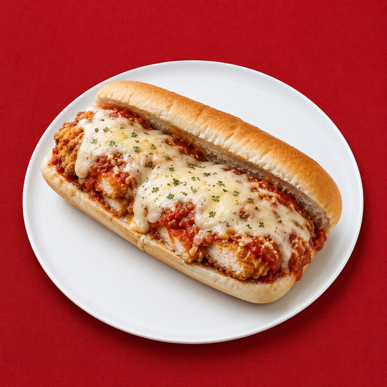 Chicken Parmesan Sub.
