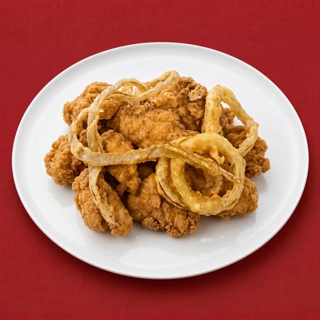 Chicken Finger Dinner.